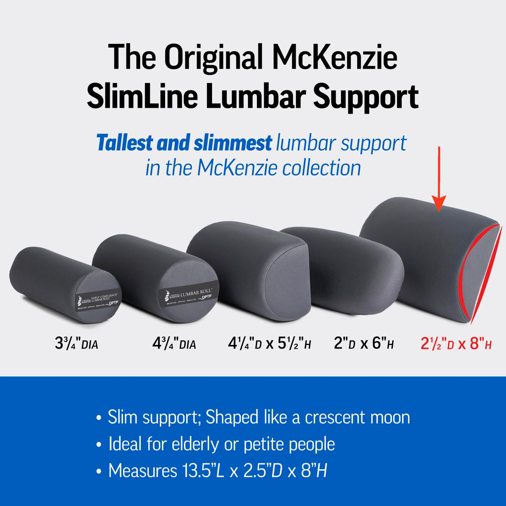 OPTP McKenzie Slimline Lumbar Support Back Pillow

