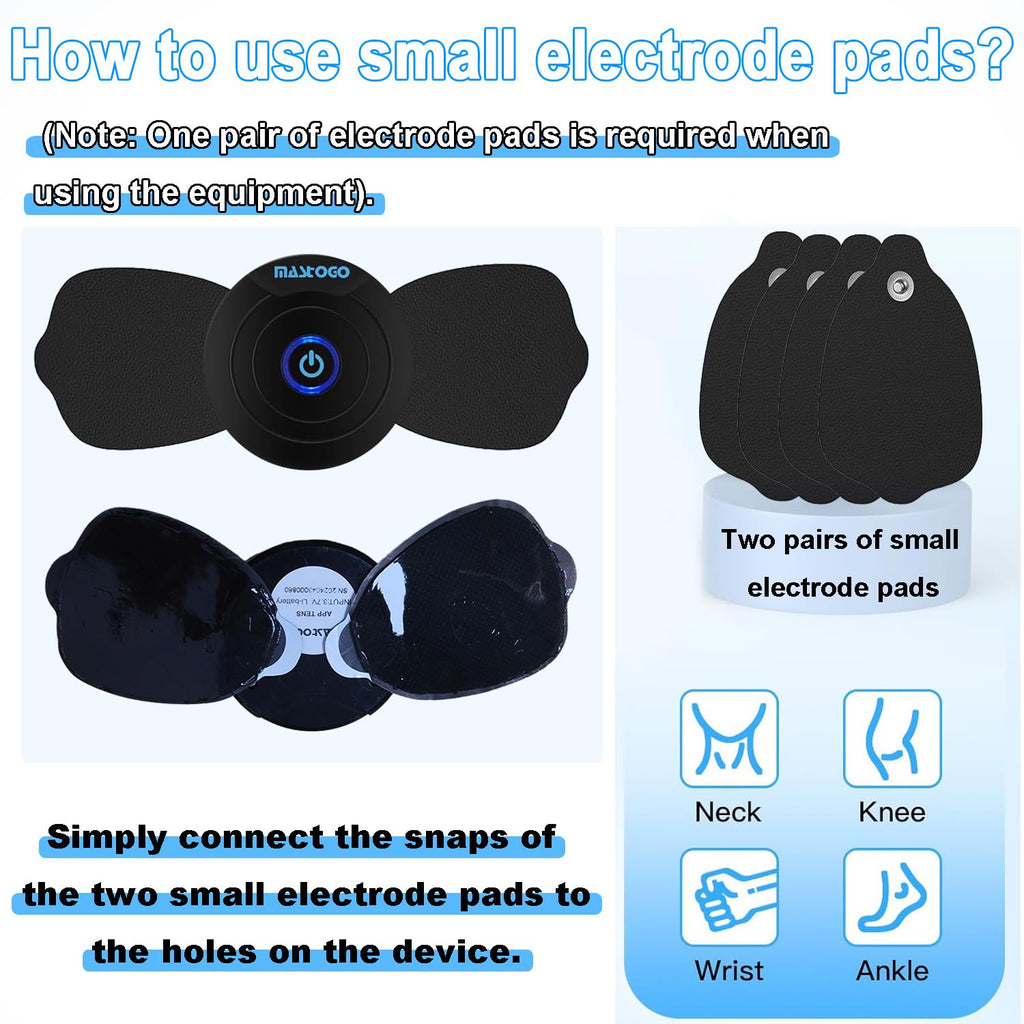 MASTOGO Wireless TENS Unit Back Pain Stimulator

