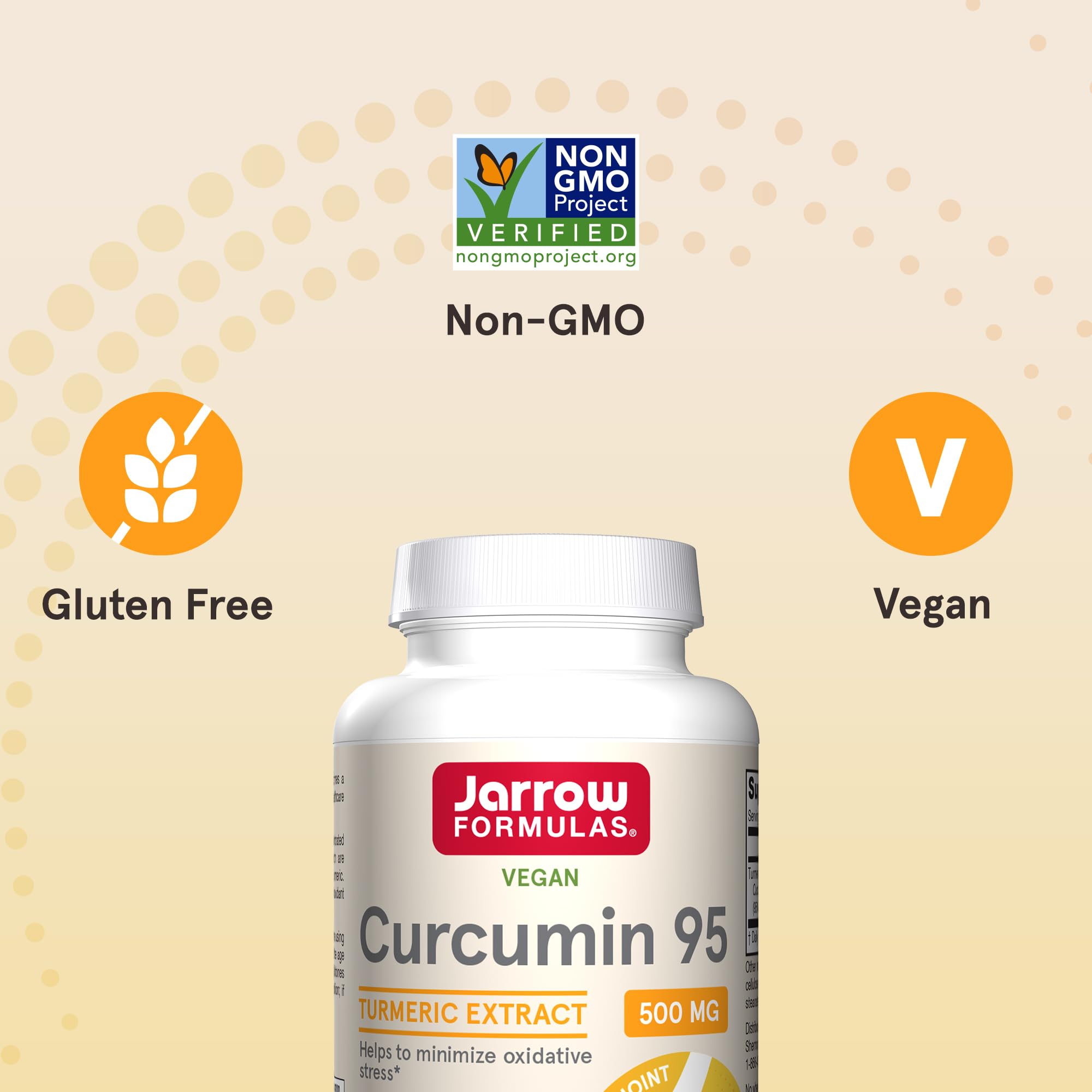 Jarrow Curcumin 95 Turmeric Extract - Antioxidant & Joint

