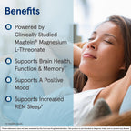 Jarrow MagMind Magnesium L-Threonate for Brain Health

