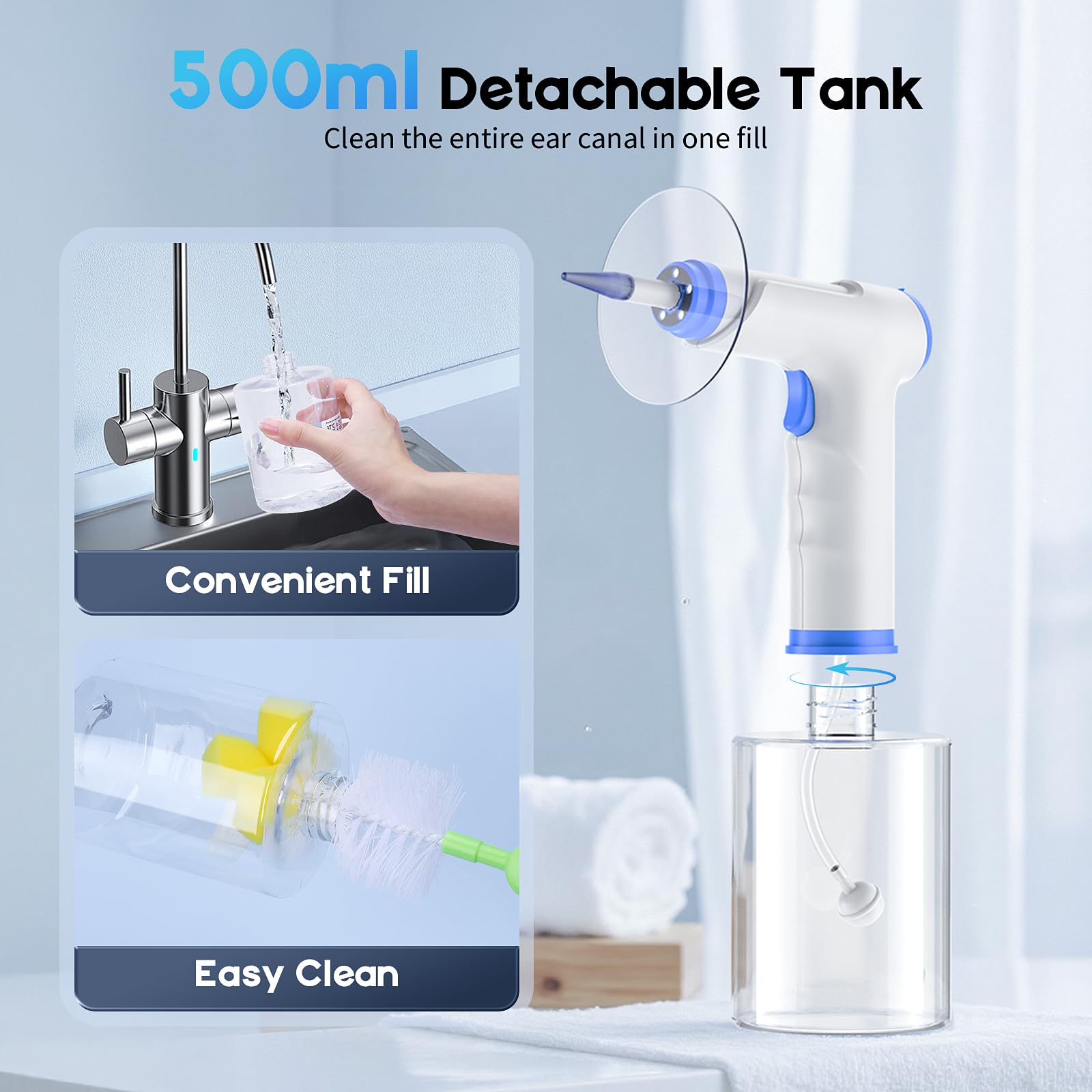 Electric Ear Cleaning Kit with Light for Ear Wax Removal

