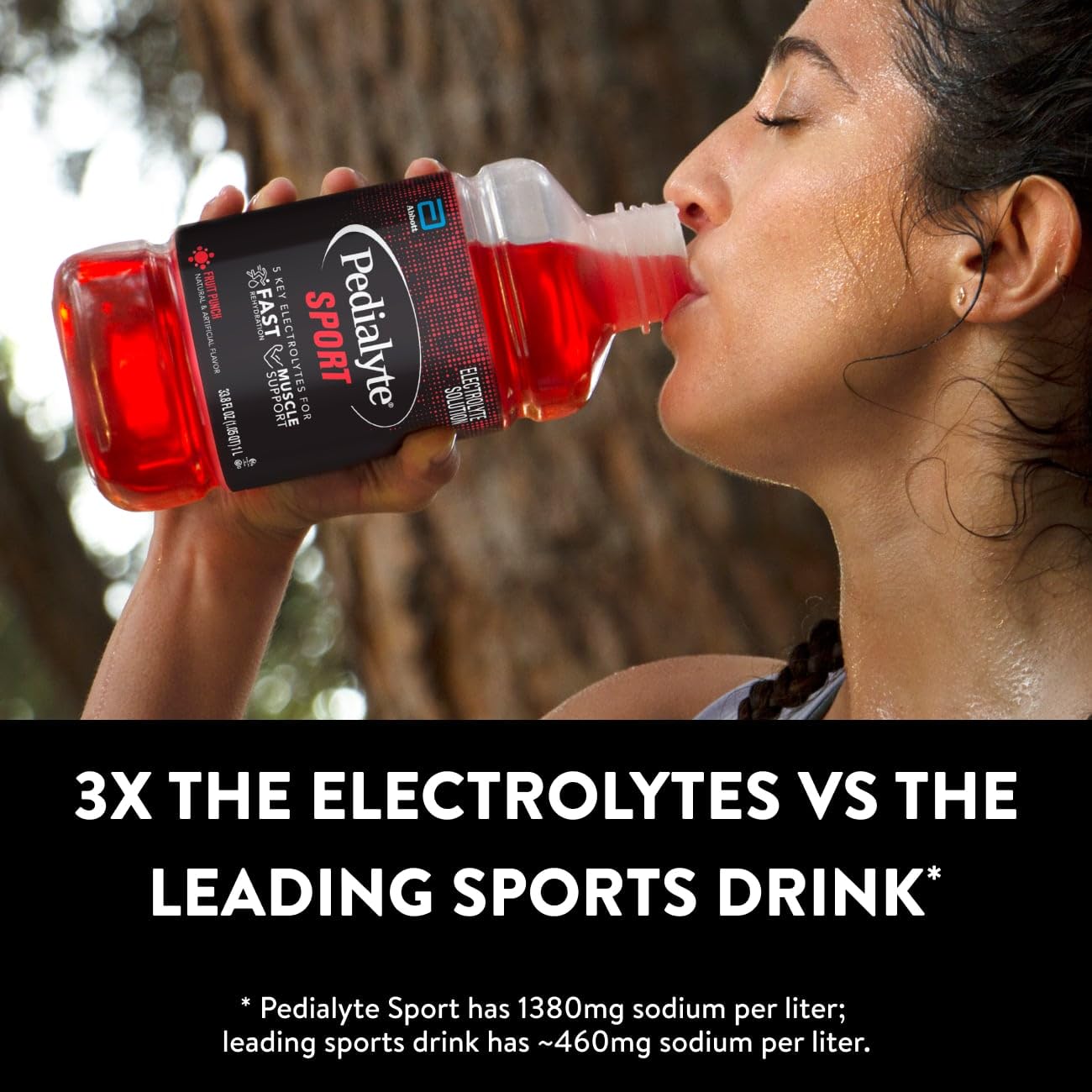 Pedialyte Sport Electrolyte Drink for Fast Hydration

