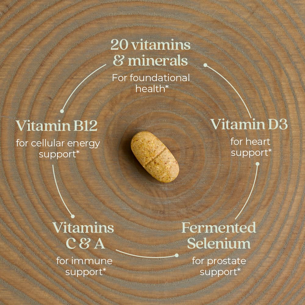 New Chapter One Daily Every Man's Multivitamin Immune Support

