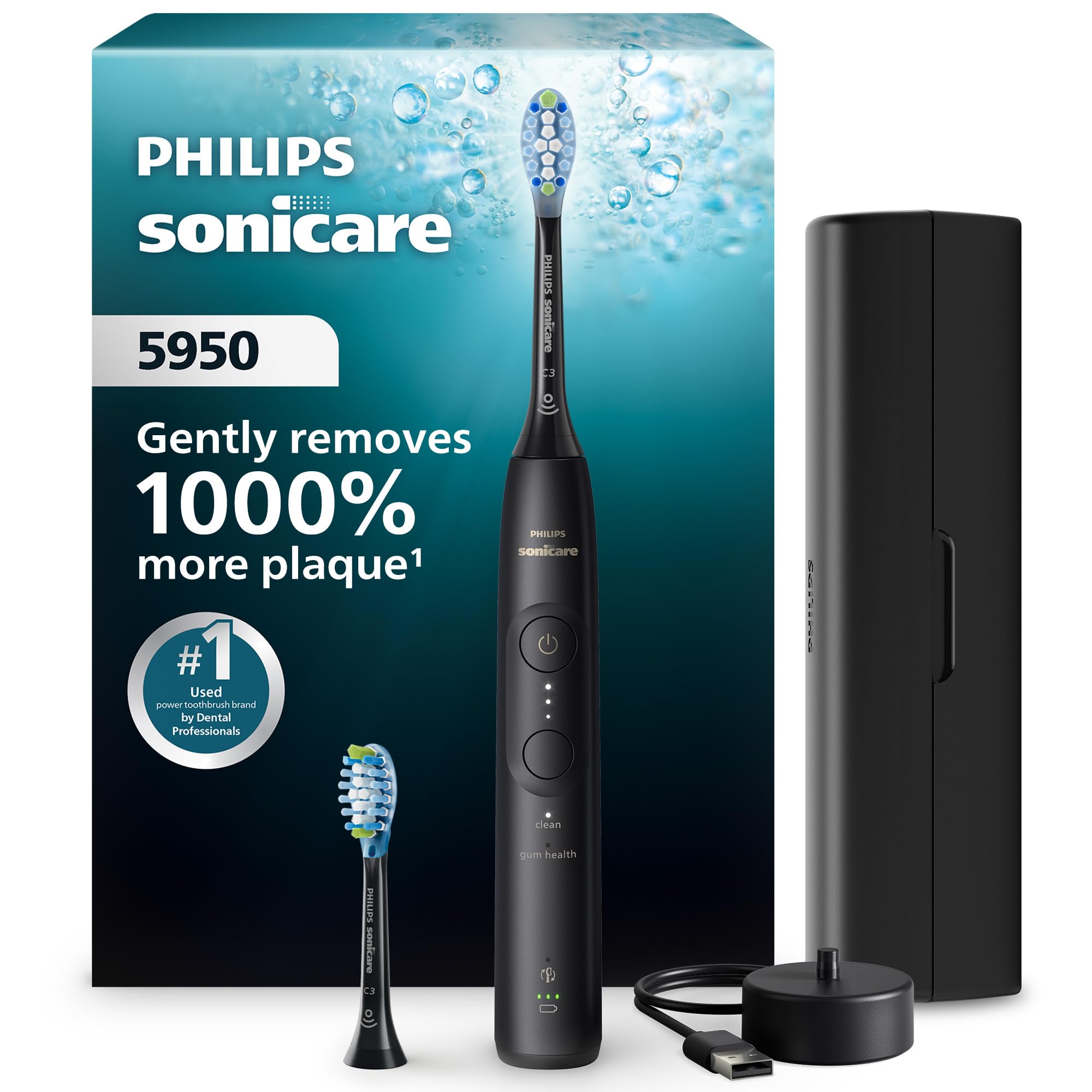 Philips Sonicare 5950 Series Electric Toothbrush with Pressure Sensor