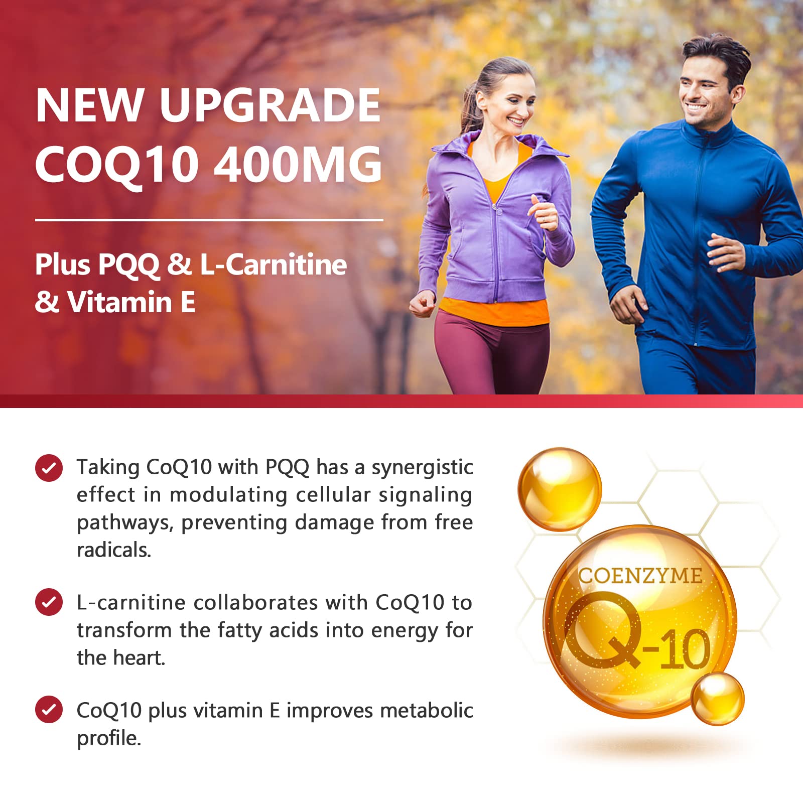 Nature Target CoQ10 Supplement for Heart & Energy

