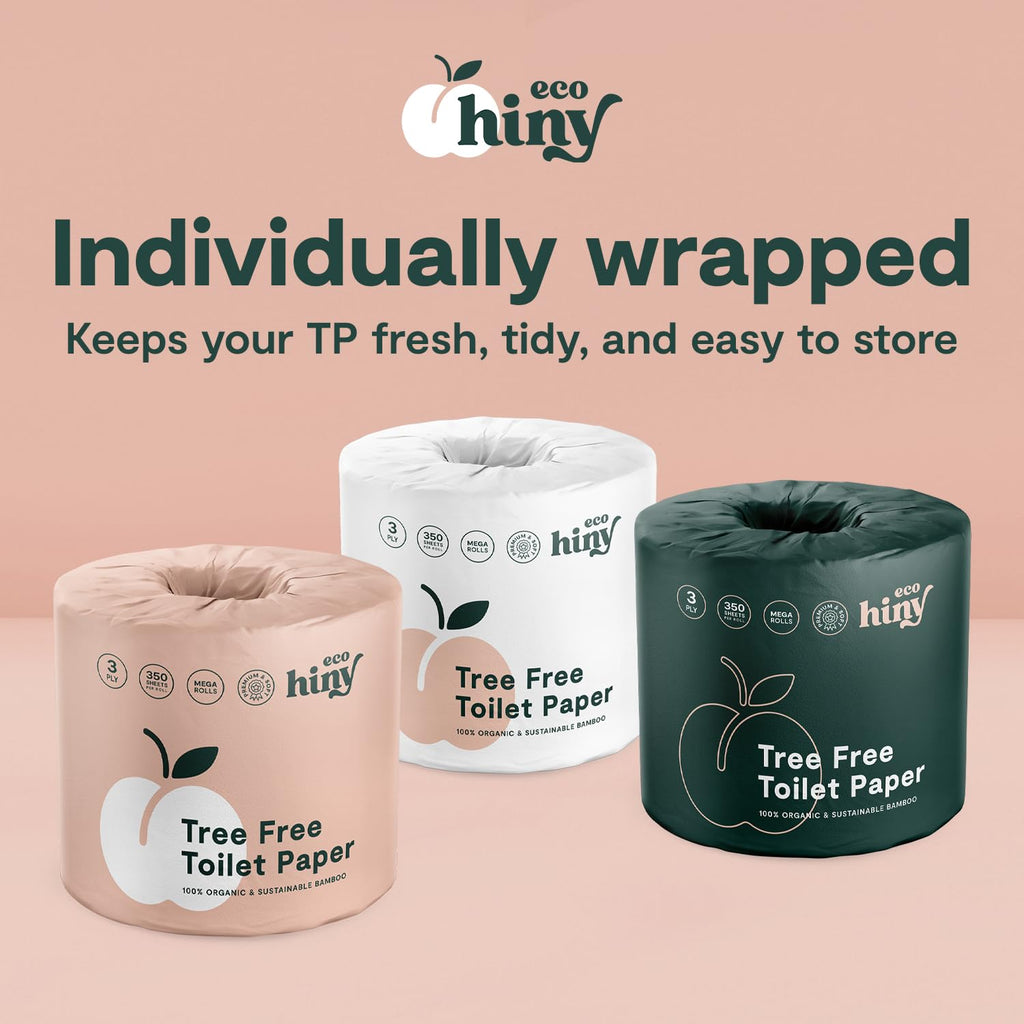 ecoHiny Bamboo Toilet Paper - PFAS Free & FSC Certified

