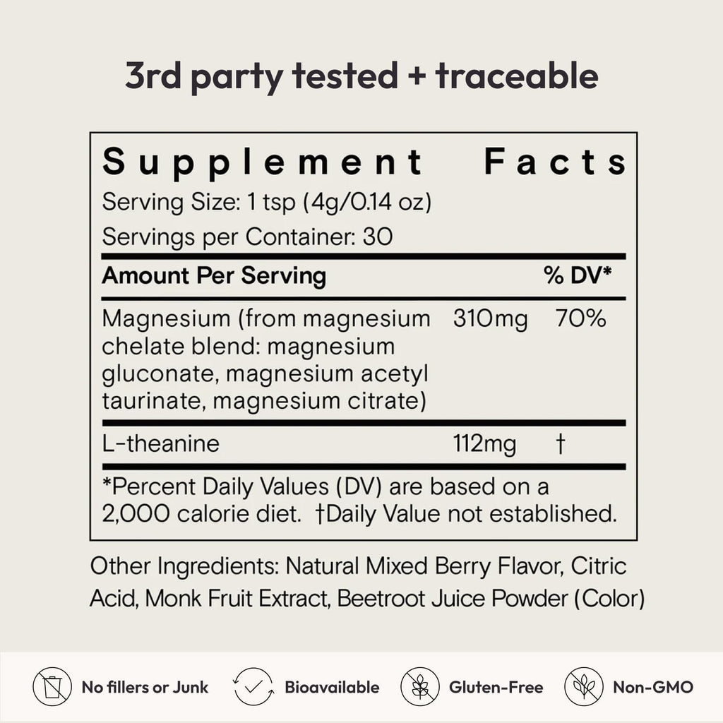 Moon Juice Magnesi-Om Magnesium Powder with L-Theanine

