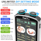 Belifu 4-in-1 TENS EMS Unit for Pain Relief

