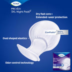 TENA ProSkin Night Incontinence Pads - Overnight Protection

