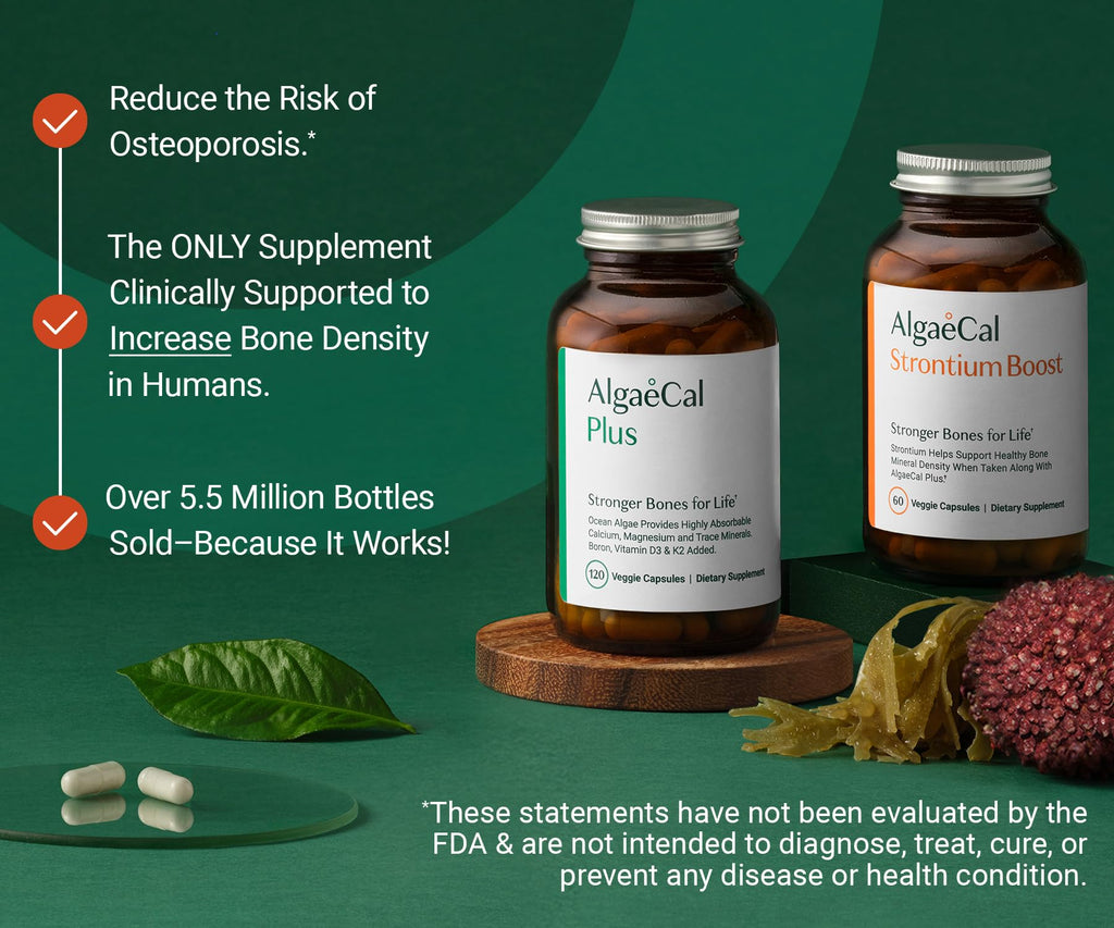 Calcium Supplement ALGAECAL Bone Builder Bundle

