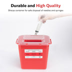 Alcedo Sharps Container – Medical Grade Biohazard Disposal

