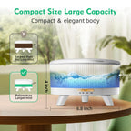 Essential Oil Diffuser 500ML Ultrasonic - Remote AutoOff


