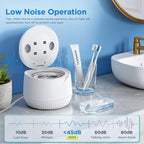 Dental Ultrasonic Retainer Cleaner Machine 45kHz 200 mL Tank

