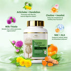 Milk Thistle Liver Support with NAC, Artichoke, Turmeric & Dandelion

