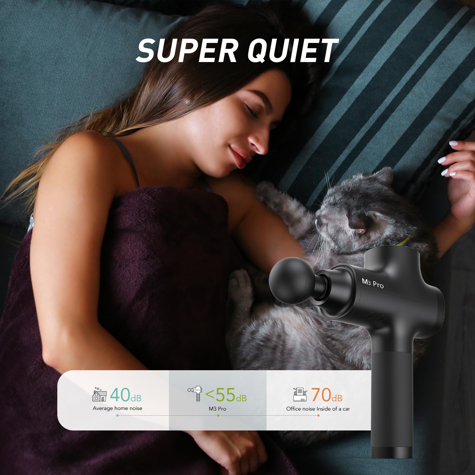 Opove M3 Pro 2 Massage Gun | Deep Tissue Percussion Massager

