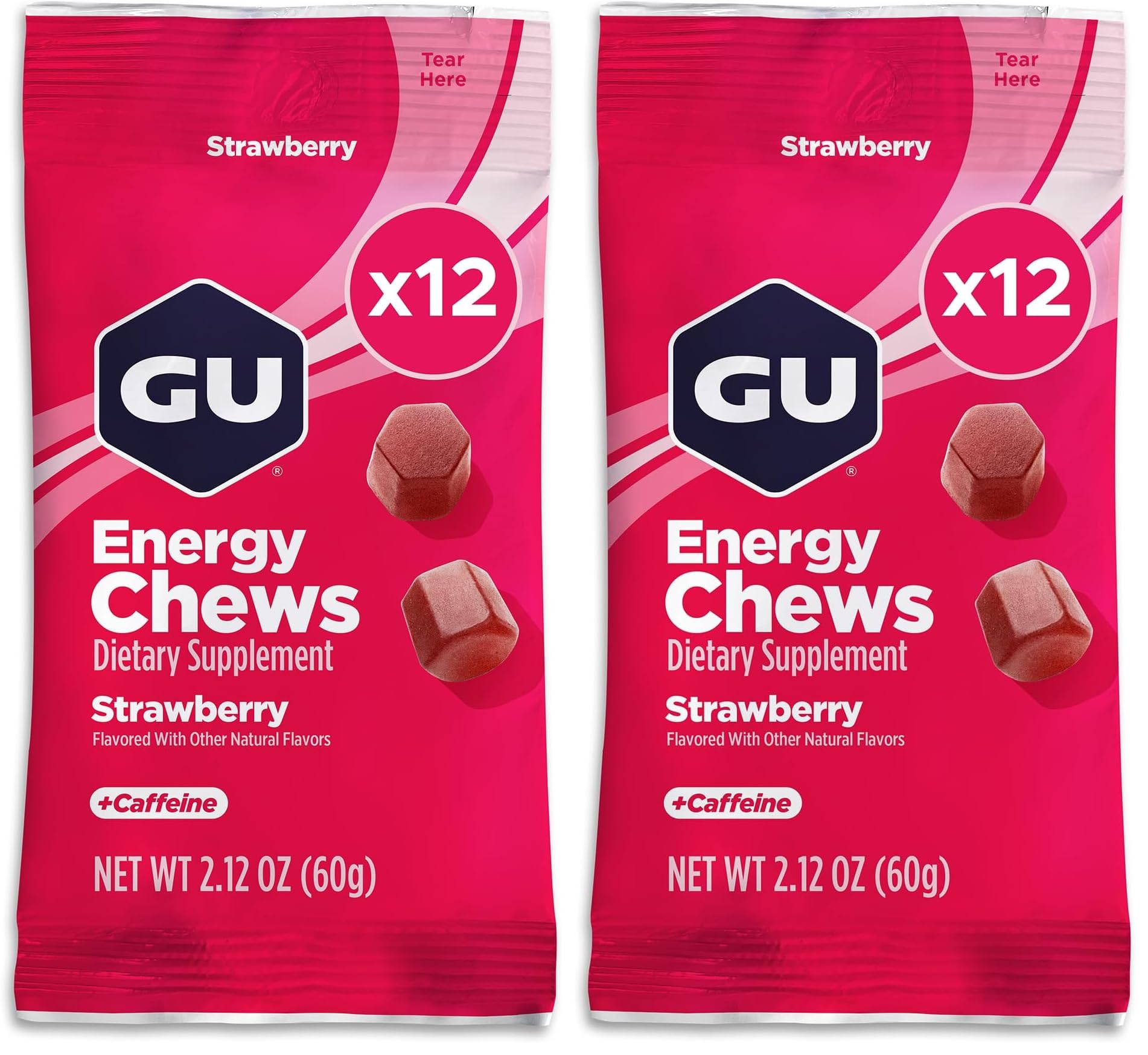 GU Energy Chews Assorted Flavors