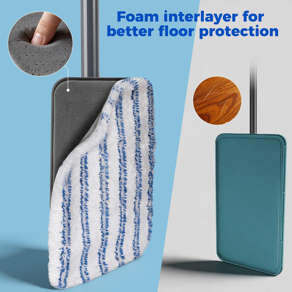 Masthome Microfiber Mop for Floor Cleaning - Five Pads

