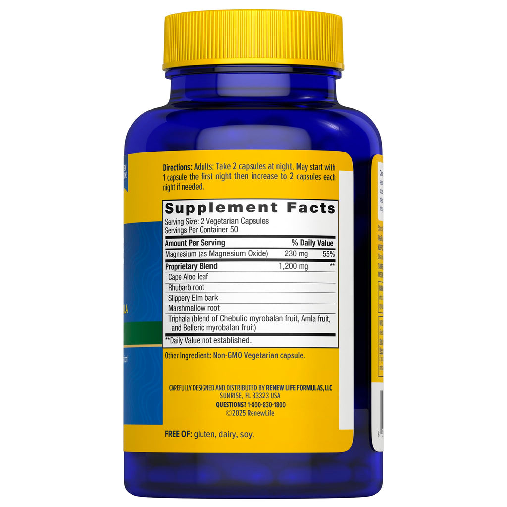 Renew Life Cleanse More Detox Capsules | Herbal Mineral Detox

