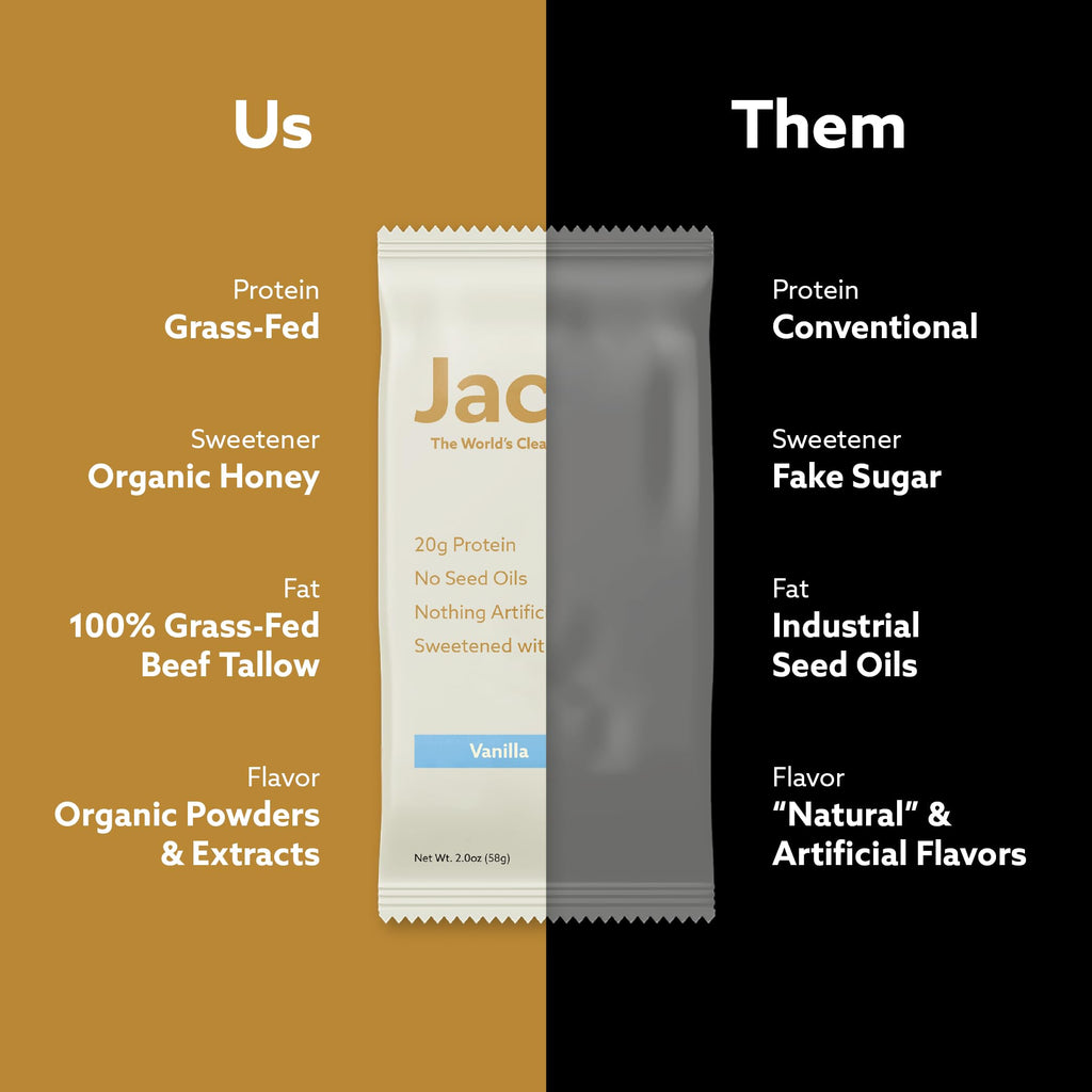 Jacob Bar Protein Bars - Clean On-the-Go Snack

