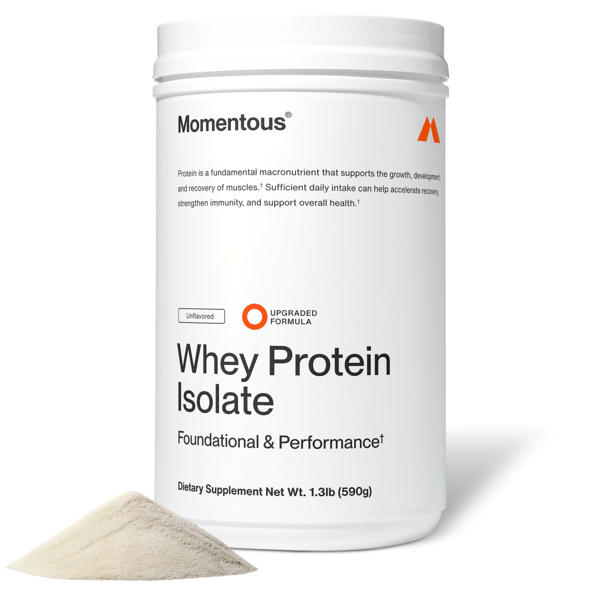 Whey Protein Powder Momentous Essential Grass-Fed