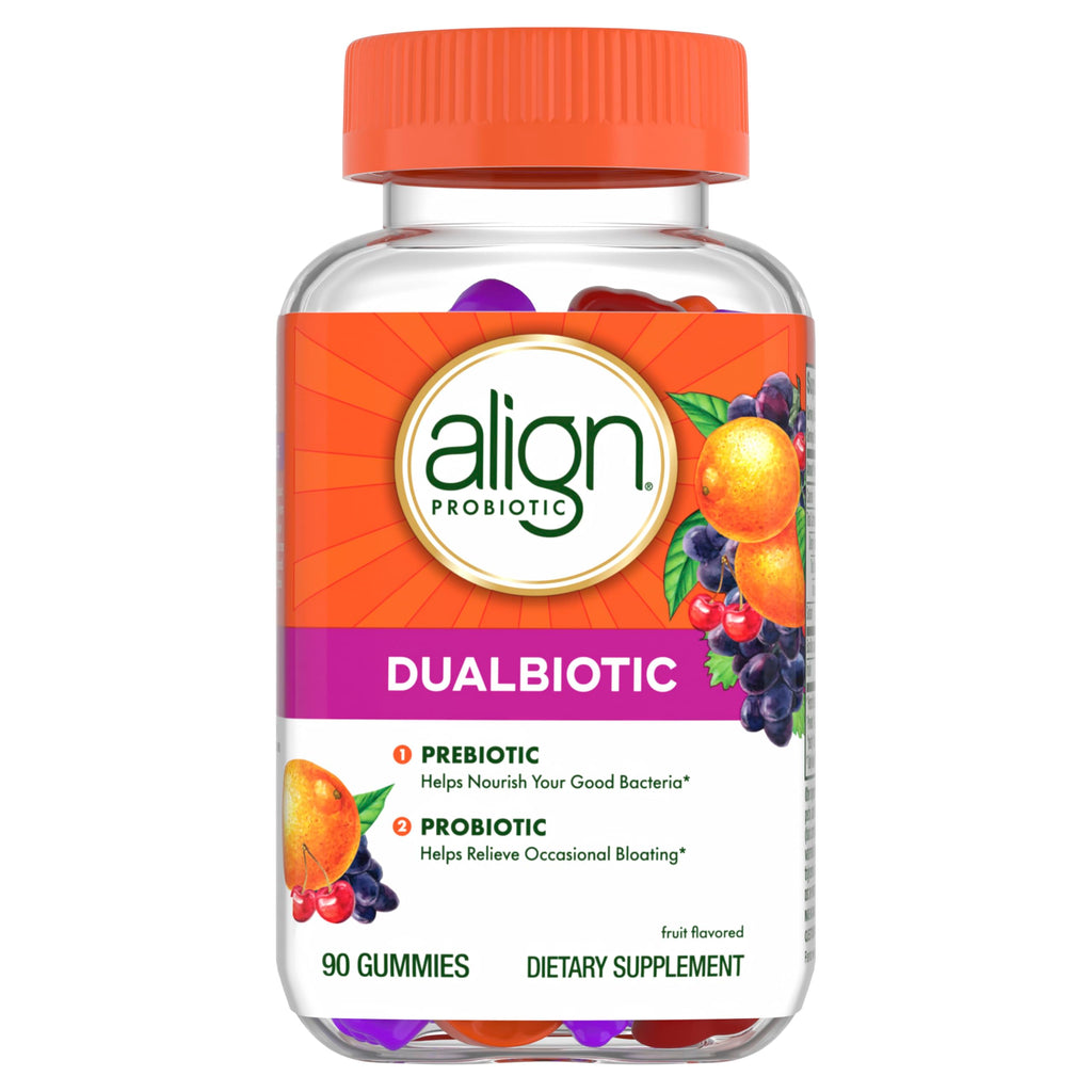 Align Probiotic Gummies with Prebiotics for Digestive Health

