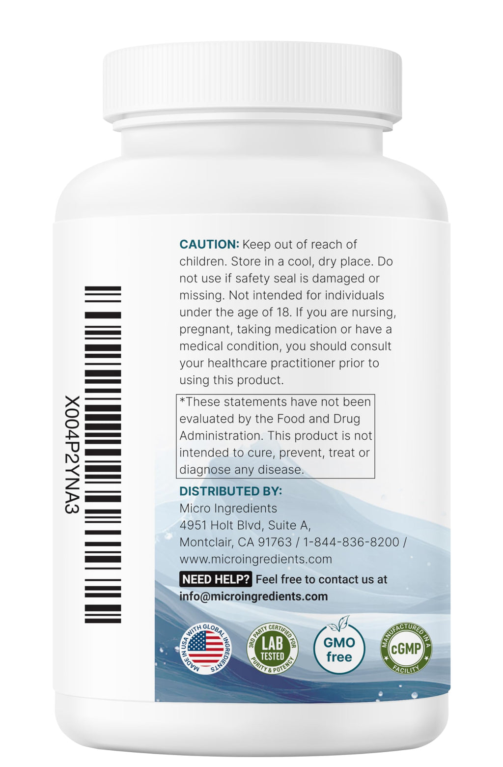 Micro Ingredients Chelated Magnesium Complex with Vitamin C

