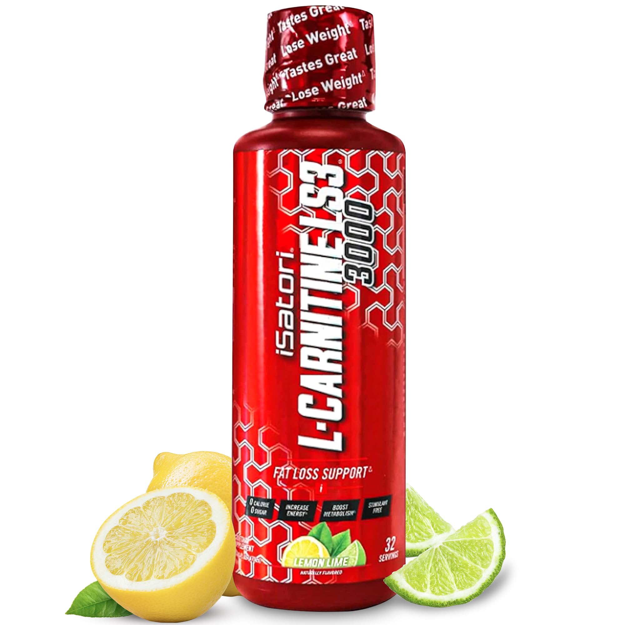 iSatori L-Carnitine LS3 3000 Triple-Blend Liquid Supplement