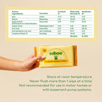 Caboo Bamboo Flushable Wipes | Septic Safe & Biodegradable

