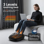 RENPHO Foot Massager with Heat – Cordless Shiatsu


