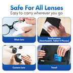 OPTEEL Lens Wipes for Eyeglasses - Pre-moistened Cleaning

