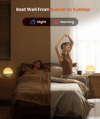 Dreamegg Alarm Clock with Sleep Sounds

