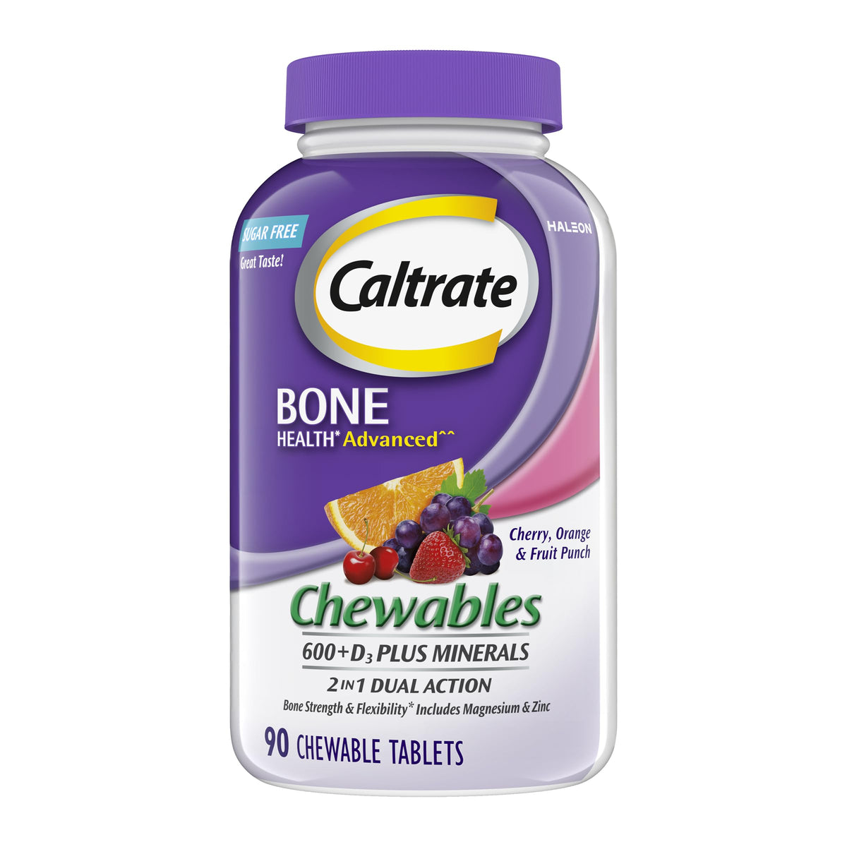 Caltrate Chewables Calcium & Vitamin D with Minerals 600+D3