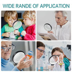 Lighted Magnifying Glass 5.2-Inch with Rechargeable Battery

