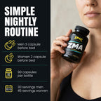 SNAC ZMA Sleep Recovery Supplement

