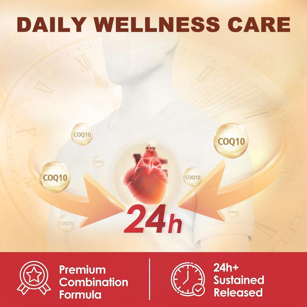 CoQ10 Supplement with Omega-3 PQQ

