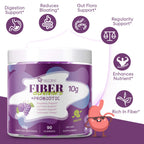 Migcopat Fiber Gummies for Adults with Probiotics & ACV


