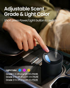 Waterless Essential Oil Diffuser for Car & Home

