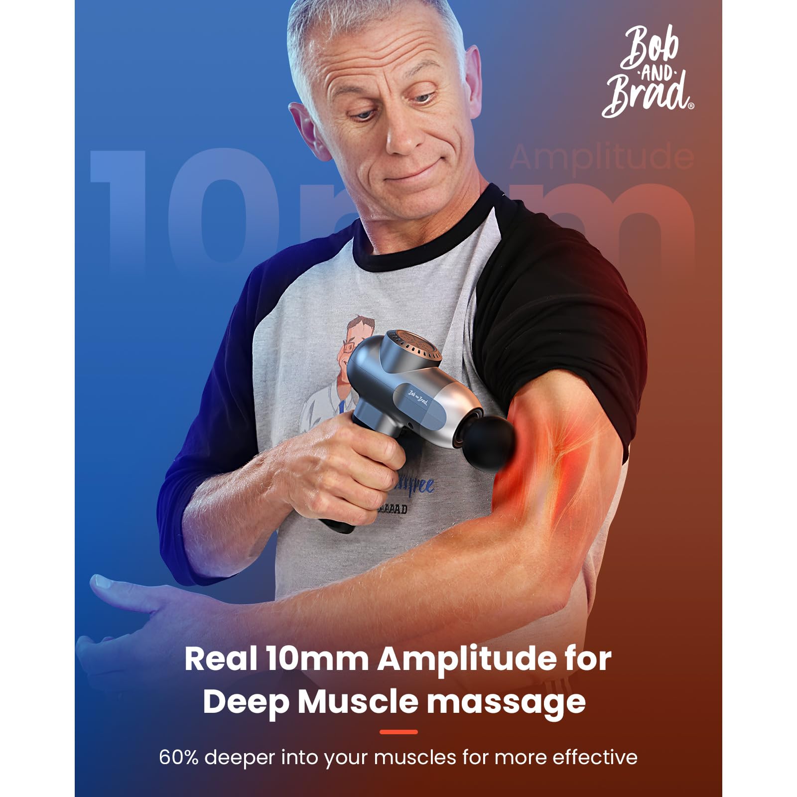 Massage Gun by Bob and Brad C2 Pro with Heat & Cold Therapy

