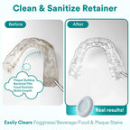 Weiss Naturals Retainer Cleaner Tablets for Invisalign


