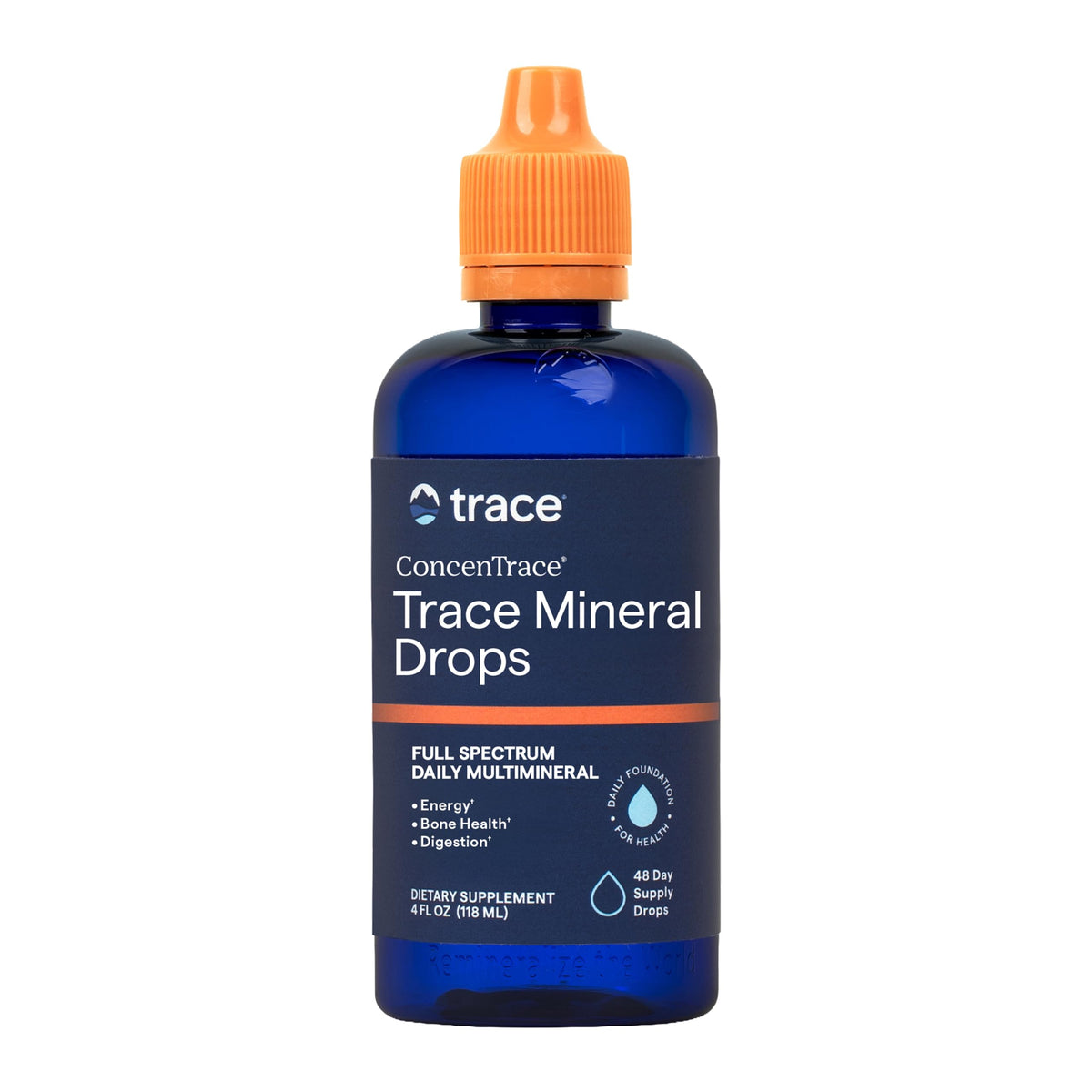 ConcenTrace Trace Mineral Drops - Liquid Mineral Supplement with 70+ Minerals from Great Salt Lake