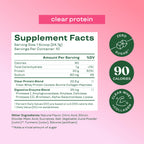 Bloom Clear Protein Powder – Whey Isolate + Collagen

