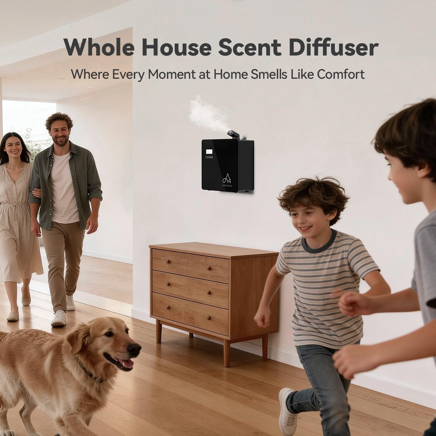 Aromadd HVAC Diffuser for Large Spaces | Waterless Diffusion

