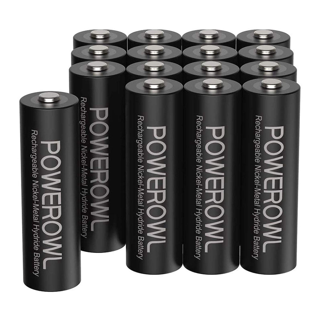 Powerowl Rechargeable Batteries - Eco-friendly Power

