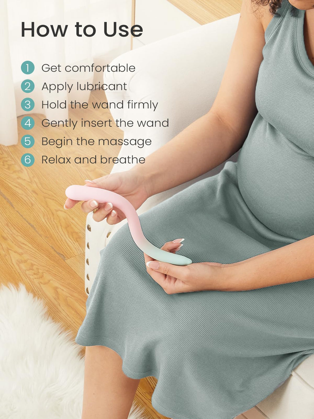GROWNSY Perineal Massage Stick for Pregnancy and Postpartum

