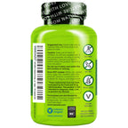 NATURELO Vitamin B Complex - Vegan CoQ10 & Methyl Folate

