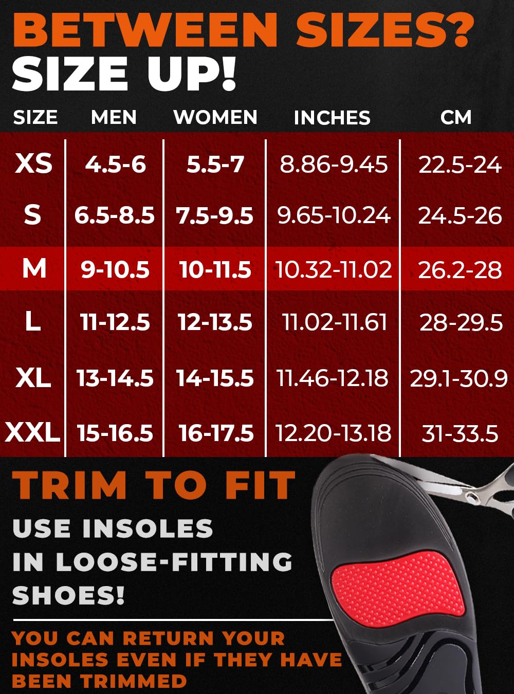 CRUVHEAL Plantar Fasciitis Insoles | Arch Support

