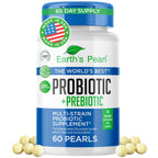 Earth's Pearl Probiotic & Prebiotic for Digestive Health

