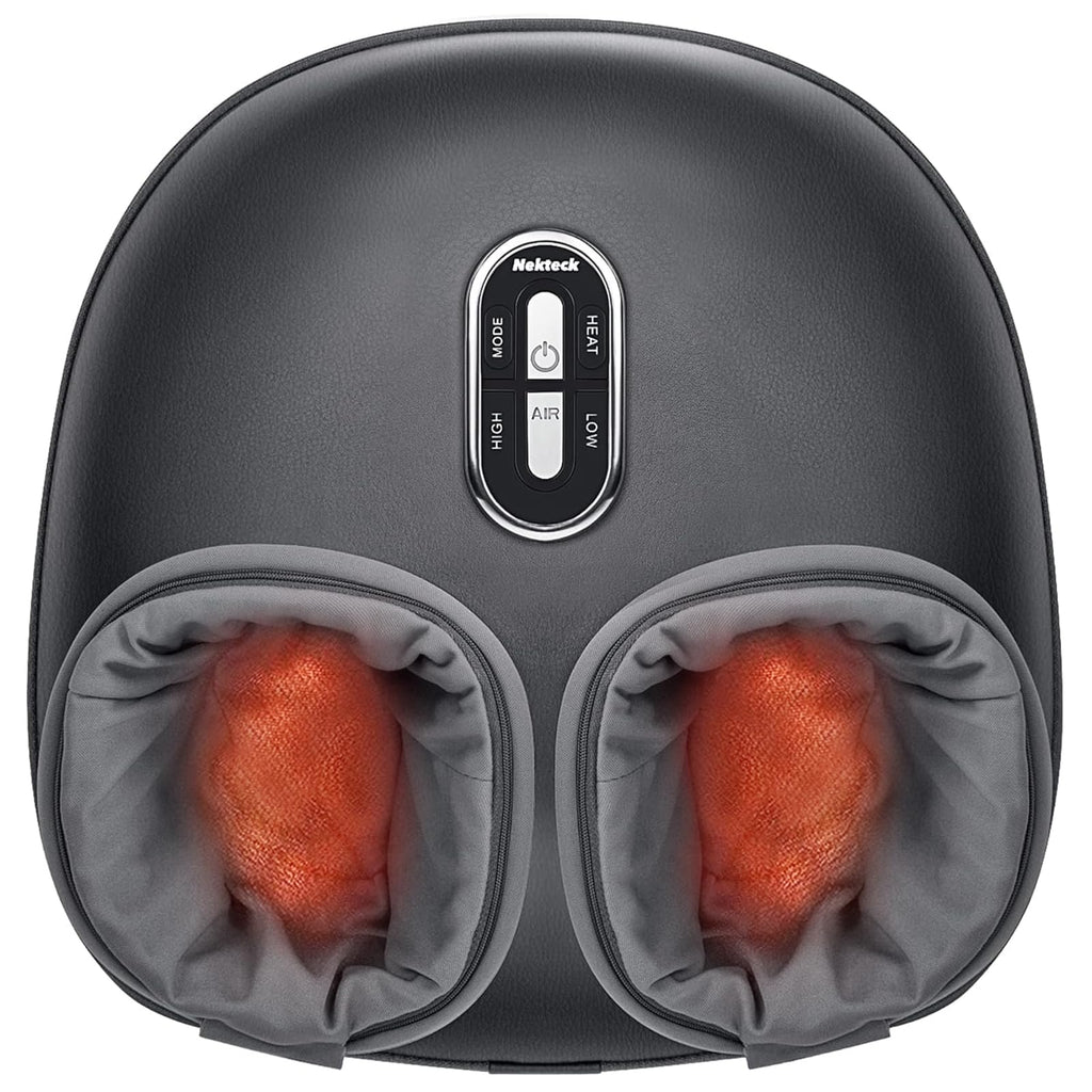 Nekteck Shiatsu Foot Massager with Heat - 3 Modes

