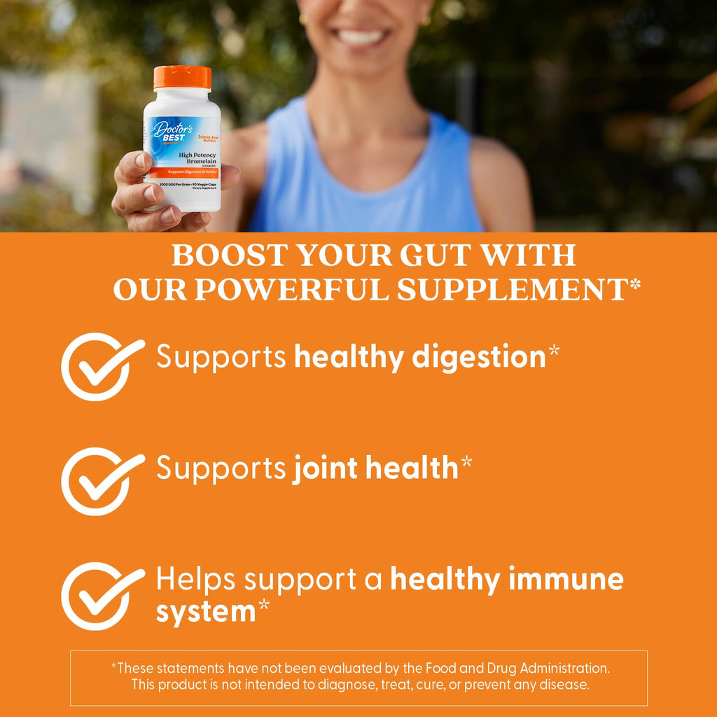 Doctor's Best Bromelain Proteolytic Digestive Enzymes

