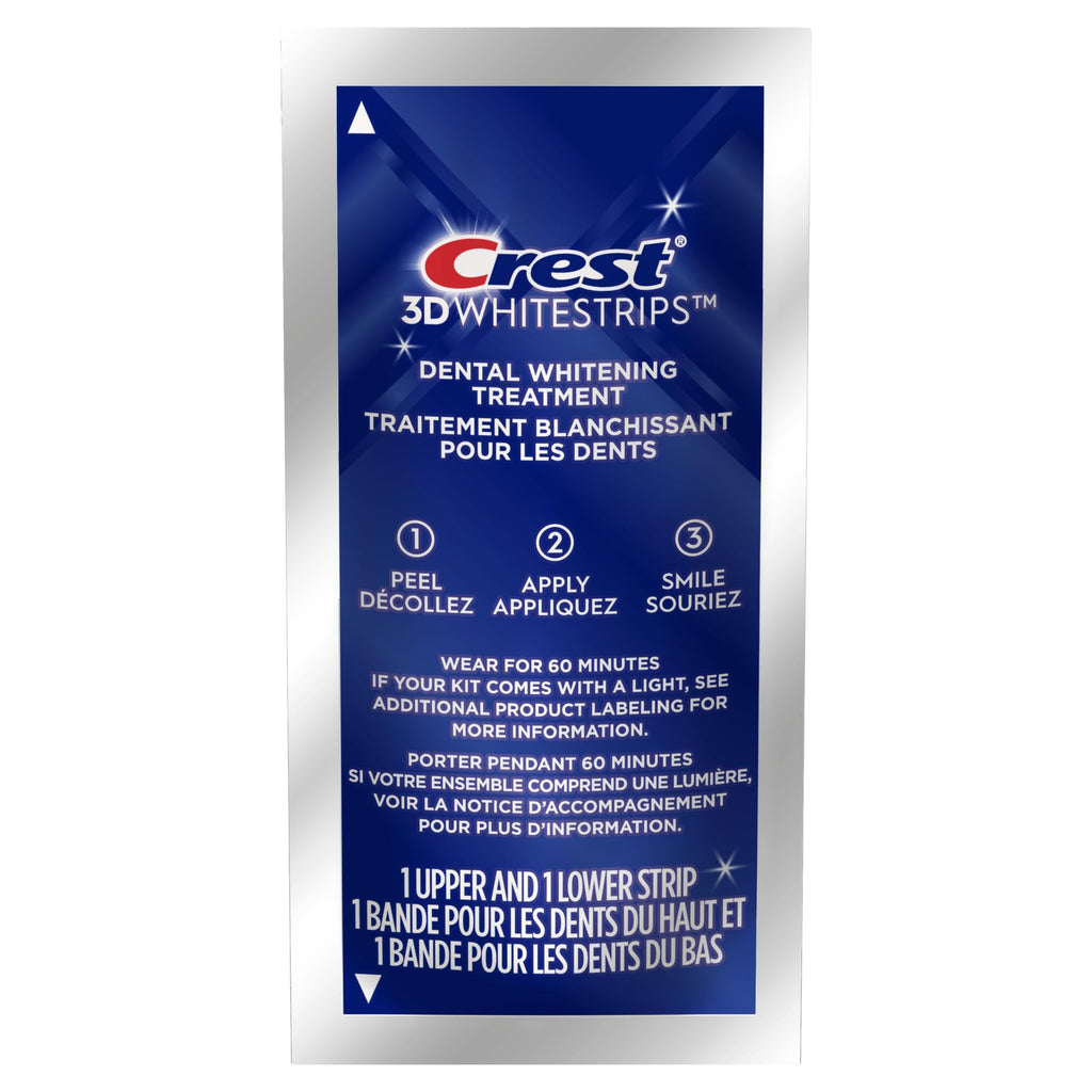 Teeth Whitening Strips by Crest 3D - ADA Accepted

